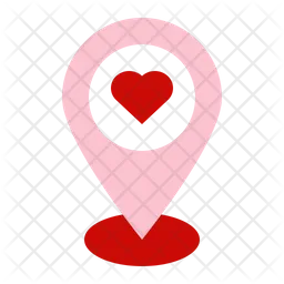 Romantic Location  Icon