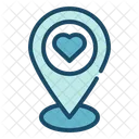 Romantic Location  Symbol