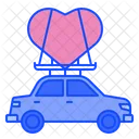 Car Love Romantic Icon