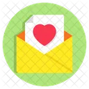 Romantic Mail Romantic Email Romantic Correspondence Icon