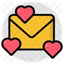 Romantic Mail Romantic Email Romantic Correspondence Icon