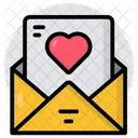 Romantic Mail Romantic Email Romantic Correspondence Icon