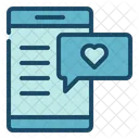Romantic Message  Symbol