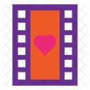 Love Movie Heart Icon