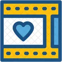 Romantic Movie Video Icon