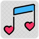 Valentine Day Melody Music Icon