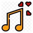 Romantic Music Love Music Love Song Icon