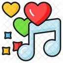Music Note Heart Icon