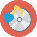 Romantic Music Heart Icon