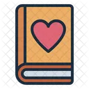 Romantic Novel Love Book Icon