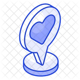 Romantic Place  Icon