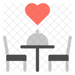 Romantic Restaurant  Icon