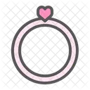 Romantic ring  Icon