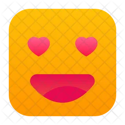 Romantic Smiley Emoji Icon