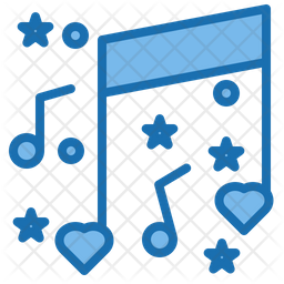Romantic song Icon