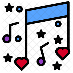 Romantic song Icon