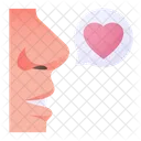 Romantic Talk Speech Bubble Love Icon