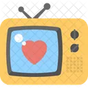 Tv Set Romantic Icon