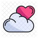 Cloud Weather Love Icon