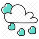Love Weather Romantic Weather Good Weather Icon