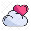 Cloud Weather Love Icon