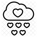 Romantic Weather Heart Icon