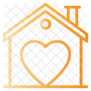 Romantik Zuhause  Symbol