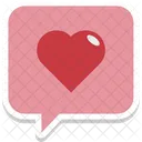 Romantique Discuter Parler Icon