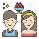 Romantische Beziehung  Symbol