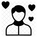 Romantische Person  Symbol