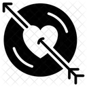 Romantischer Amor  Symbol
