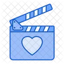 Romantischer Film Liebesfilm Filme Symbol