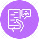 Romantisch Mobil Meme Symbol