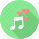 Romatic Music Love Enjoy Icon