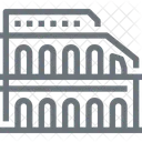 Rome Coliseum Historical Icon