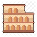 Rome Building Capital Icon
