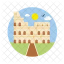 Rome Colosseum Italy Icon