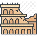 Rome Colosseum Italy Icon
