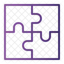 Puzzle Ninos Juguete Icono