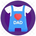 Baby Suit Romper Dungarees Icon