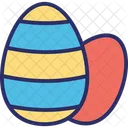Romper Huevo Huevo Decorativo Pascua Icon
