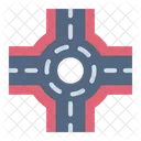 Rond Point Rond Point Route Icon