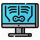 Rontgen Monitor Computer Symbol