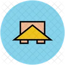 Roof Wooden Cabin Icon