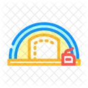 Roof Tent Vacation Icon