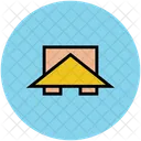 Roof Wooden Cabin Icon
