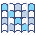 Roof tiles  Icon