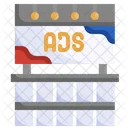 Rooftop Ads Advertisement Icon
