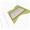 Residential Solar Panels Rooftop Solar Energy System Setup Renewable Energy Icono