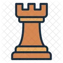 Rook Chess Piece Piece Icon